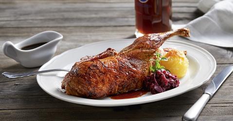 Martinsgansessen im Hofbräu am Dom Erfurt